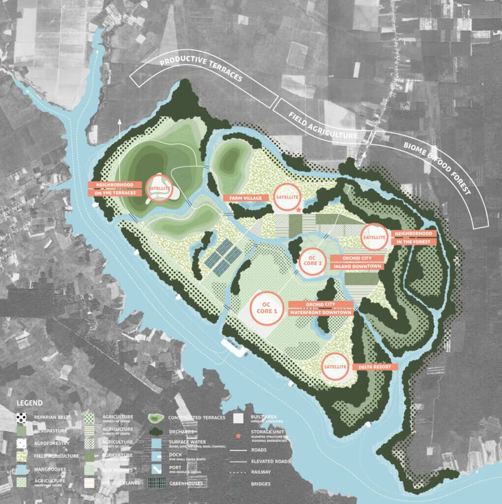 The Delta, from stilt homes and mangrove to rice terraces and fishing ponds.