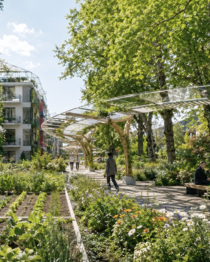 Green, walkable streets